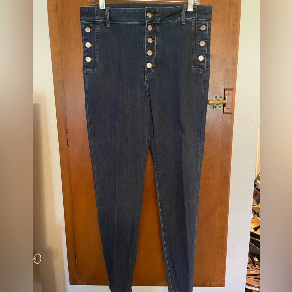 SheIn Premium Button Fly Mom Jeans